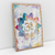 Quadro Decorativo Mandala Flor de Lótus Multicolorida OM - comprar online