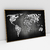 Quadro Decorativo Mapa Mundi Nomes dos Países - Modelo 05 - loja online