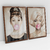 Quadro Decorativo Marilyn Monroe e Audrey Hepburn Mascando Chiclete Kit com 2 Quadros na internet