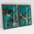 Quadro Decorativo Marrs Green Flowers Kit com 2 Quadros na internet