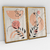Quadro Decorativo Minimalista Woman Peach Kit de 2 Quadros - Cor do Ano 2024 - loja online