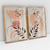 Quadro Decorativo Minimalista Woman Peach Kit de 2 Quadros - Cor do Ano 2024 - comprar online