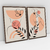 Quadro Decorativo Minimalista Woman Peach Kit de 2 Quadros - Cor do Ano 2024 na internet