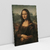 Quadro Decorativo Mona Lisa De Leonardo Da Vinci