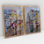 Quadro Decorativo Mondri 1 e 3 - Rafael Spif - Kit com 2 Quadros - comprar online