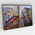 Quadro Decorativo Mondri 1 e 3 - Rafael Spif - Kit com 2 Quadros - loja online