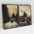 Quadro Decorativo Moto Custom Motorcycle Lifestyle Kit com 2 Quadros - Bimper - Quadros Decorativos