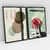 Quadro Decorativo Mulher Abstrato Rose Head Woman Kit com 2 Quadros - loja online