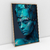 Quadro Decorativo Mulher Azul Turquesa na internet