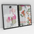 Quadro Decorativo Mulher com Flores Kit com 2 Quadros - Bimper - Quadros Decorativos