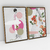 Quadro Decorativo Mulher com Flores Kit com 2 Quadros - loja online