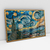 Quadro Decorativo Noite Estrelada Van Gogh Releitura em 3D