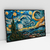 Quadro Decorativo Noite Estrelada Van Gogh Releitura em 3D na internet