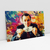 Quadro Decorativo O Lobo de Wall Street The Wolf of Wall Street Efeito de Pintura - Bimper - Quadros Decorativos