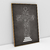 Quadro Decorativo Pai Nosso Oração Crucifixo Fundo Escuro - loja online