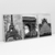 Quadro Decorativo Paris em seus Detalhes Kit com 3 Quadros - comprar online