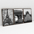 Quadro Decorativo Paris em seus Detalhes Kit com 3 Quadros - Bimper - Quadros Decorativos