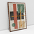 Quadro Decorativo Quadro Decorativo Abstrato Geométrico Minimalista Moderno Brown, Green and Orange II na internet