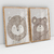 Quadro Decorativo Quarto Infantil Leão e Urso - Caroline Cerrato - Kit com 2 Quadros - comprar online