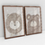 Quadro Decorativo Quarto Infantil Leão e Urso - Caroline Cerrato - Kit com 2 Quadros na internet