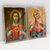 Quadro Decorativo Religioso Sagrado Coração de Jesus e Sagrado Coração de Maria Imaculada Kit com 2 Quadros - comprar online