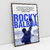 Quadro Decorativo Rocky Balboa - Filme - Frase de Impacto - Bimper - Quadros Decorativos