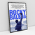 Quadro Decorativo Rocky Balboa - Filme - Frase de Impacto - loja online