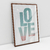 Quadro Decorativo Simple Love na internet