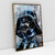 Quadro Decorativo Star Wars Darth Vader Estilo Aquarela - loja online