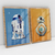 Quadro Decorativo Star Wars Droids - Kit com 2 Quadros - comprar online