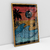 Quadro Decorativo Surf Long Beach Vintage Retrô - loja online