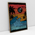 Quadro Decorativo Surf Long Beach Vintage Retrô - loja online