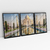 Quadro Decorativo Taj Mahal Kit com 3 Quadros