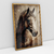 Quadro Decorativo Cavalo Marrom - loja online