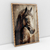Quadro Decorativo Cavalo Marrom - comprar online