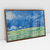 Quadro Decorativo Van Gogh Campo de Trigo com Nuvens de Tempestade