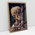 Quadro Decorativo Van Gogh Caveira com Cigarro Aceso - loja online