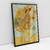 Quadro Decorativo Van Gogh Doze Girassóis Numa Jarra - Bimper - Quadros Decorativos