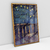 Quadro Decorativo Van Gogh Noite Estrelada Sobre o Ródano Releitura - loja online