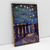 Quadro Decorativo Van Gogh Noite Estrelada Sobre o Ródano Releitura - loja online