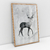 Quadro Decorativo Veado Low Poly - comprar online