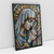 Quadro Decorativo Virgem Maria Orando Efeito Mosaico - Bimper - Quadros Decorativos