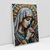 Quadro Decorativo Virgem Maria Orando Efeito Mosaico - loja online