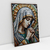 Quadro Decorativo Virgem Maria Orando Efeito Mosaico - comprar online