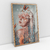 Quadro Decorativo Woman in Harmony With Flowers - comprar online