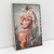 Quadro Decorativo Woman in Harmony With Flowers na internet