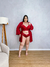 ROBE VERMELHO - COM DETALHE EM RENDA | PLUS SIZE - Jaks Lingerie Plus