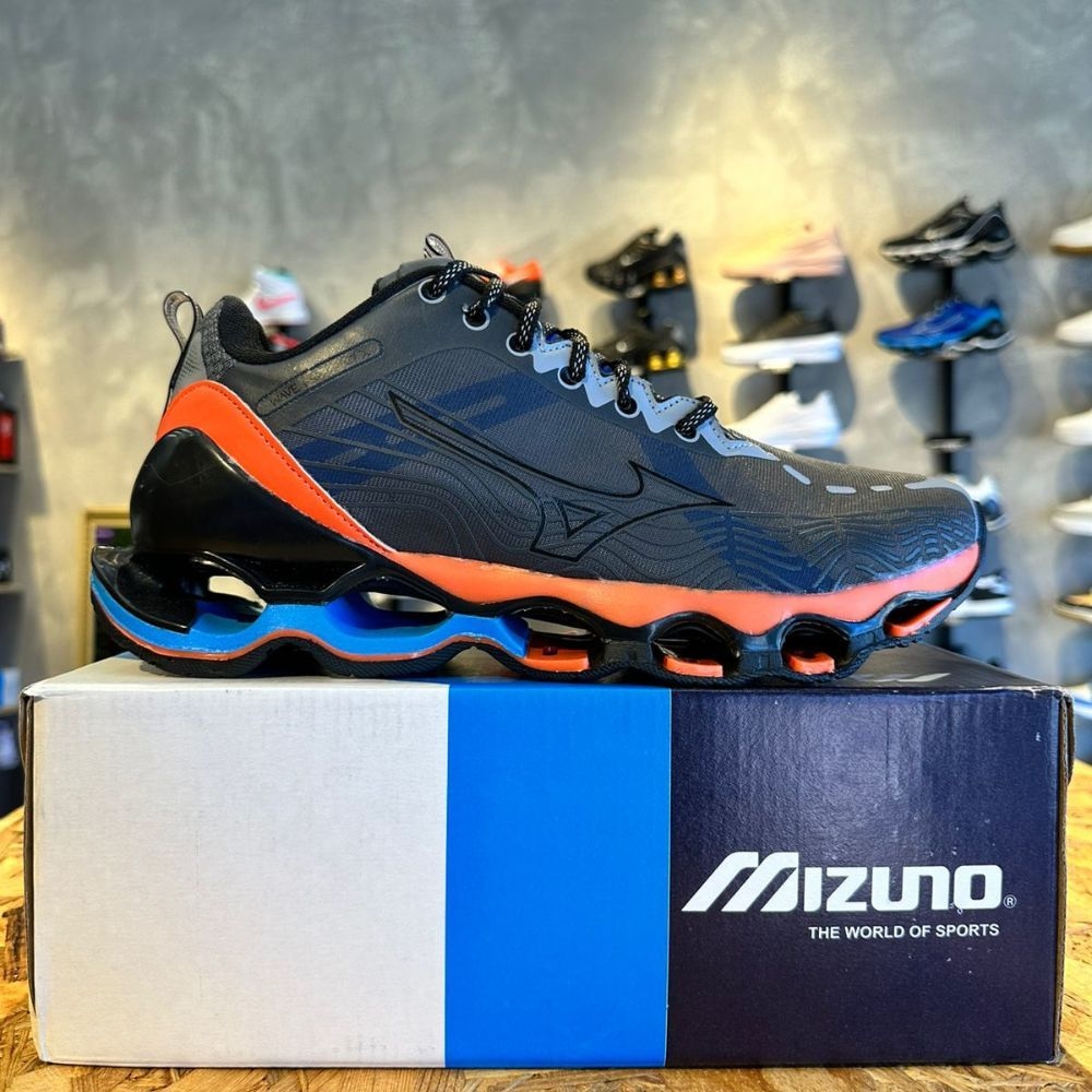 Mizuno laranja e azul cheap