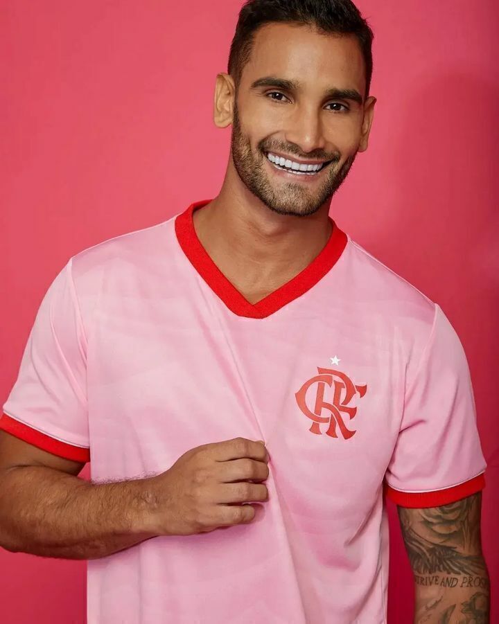 Camisa do Flamengo Rosa em Oferta