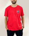 Remera Unisex Escudo Doble Estampa (Roja) Newell's